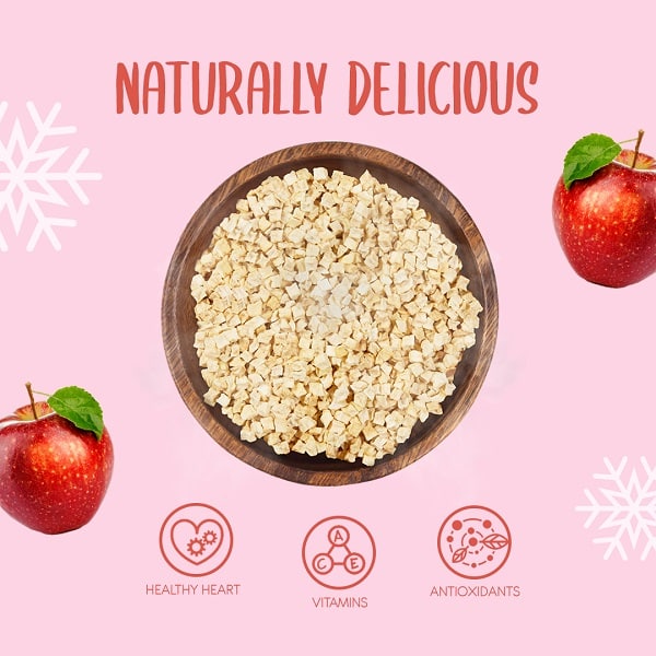 Alternative view of Freeze Dried Apple Pieces