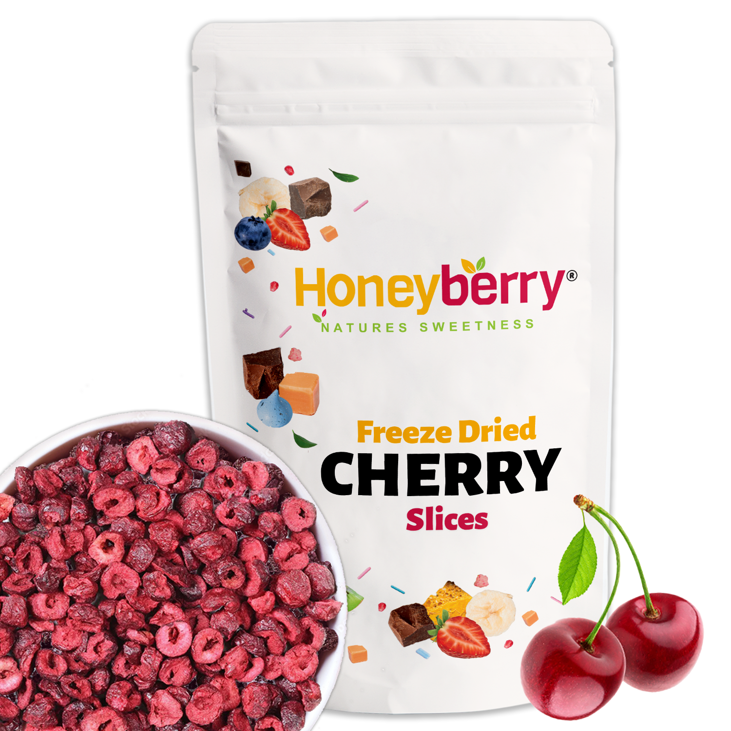 Freeze Dried Sour Cherry Slices