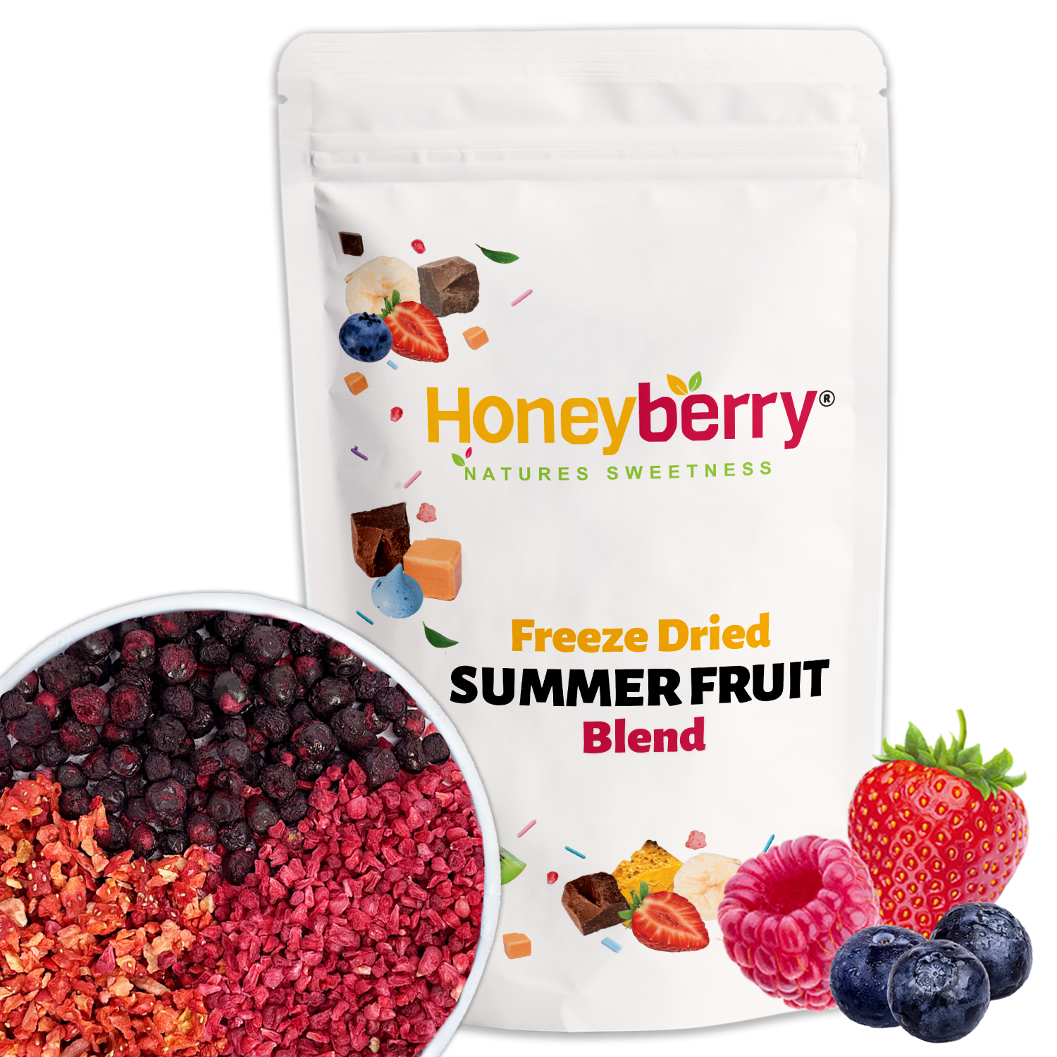 Freeze Dried Summer Fruit Mix