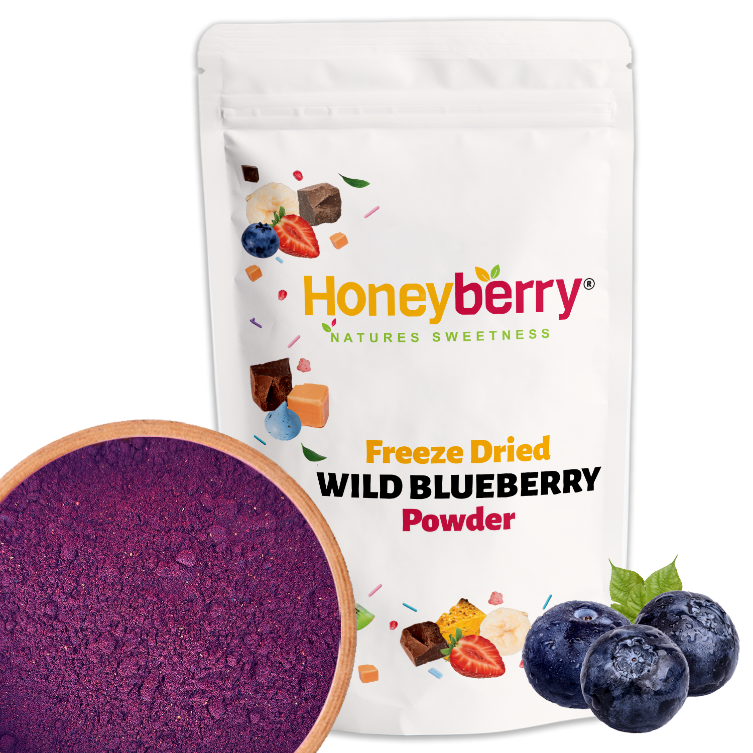 Freeze Dried Wild Blueberry Powder